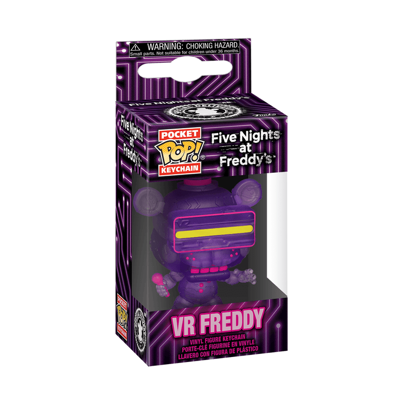 Funko KeyChain Five Nights at Freddy's - VR Freddy - BumbleToys - 18+, Action Figures, Boys, Funko, Key Chain