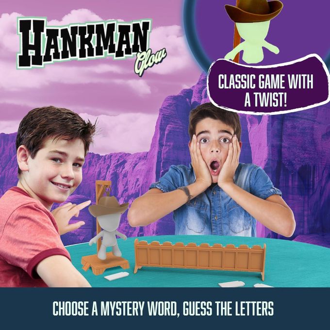 Glow Magnetic Word Guessing in The Dark Challenge Toy