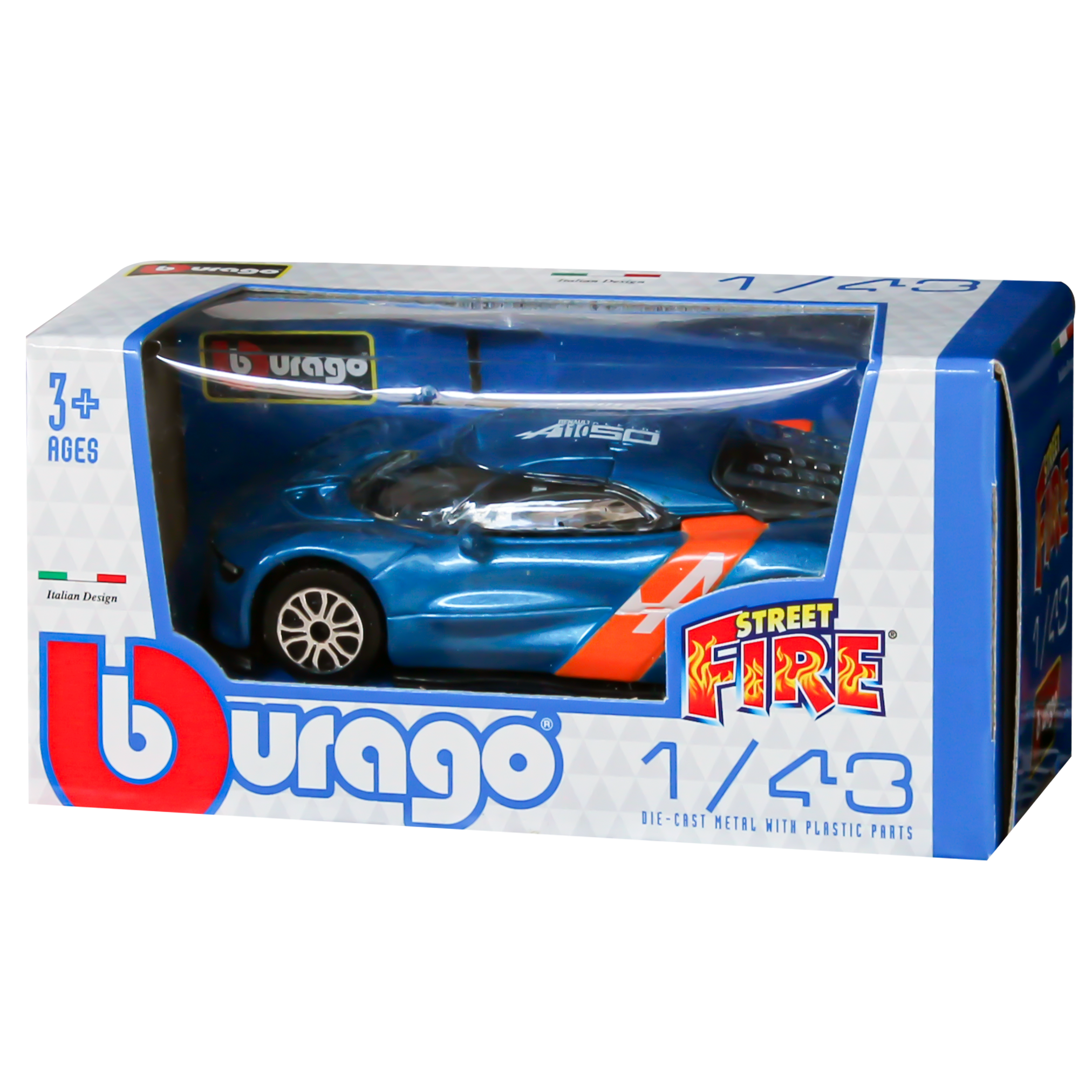Burago Fire Street Car - Alpline A110-50