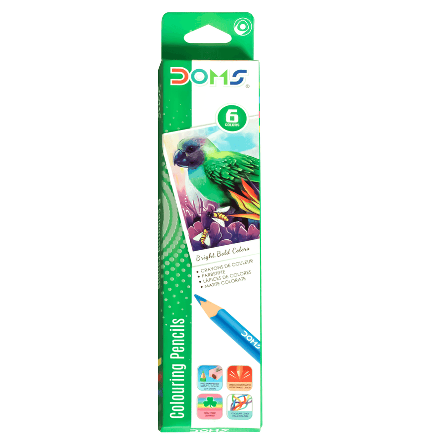Doms DM - 18803-6 Colored Pencils Art Supplies for Drawing