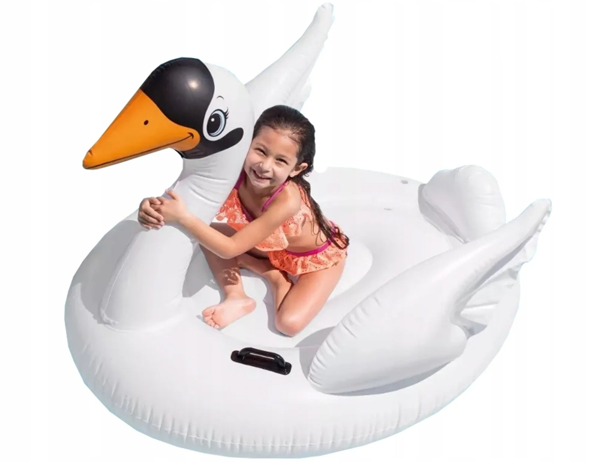Intex 57557 Inflatable Ride-On Swan 1.30m x 1.02m x 99cm  51″ x  40″ x 39″
