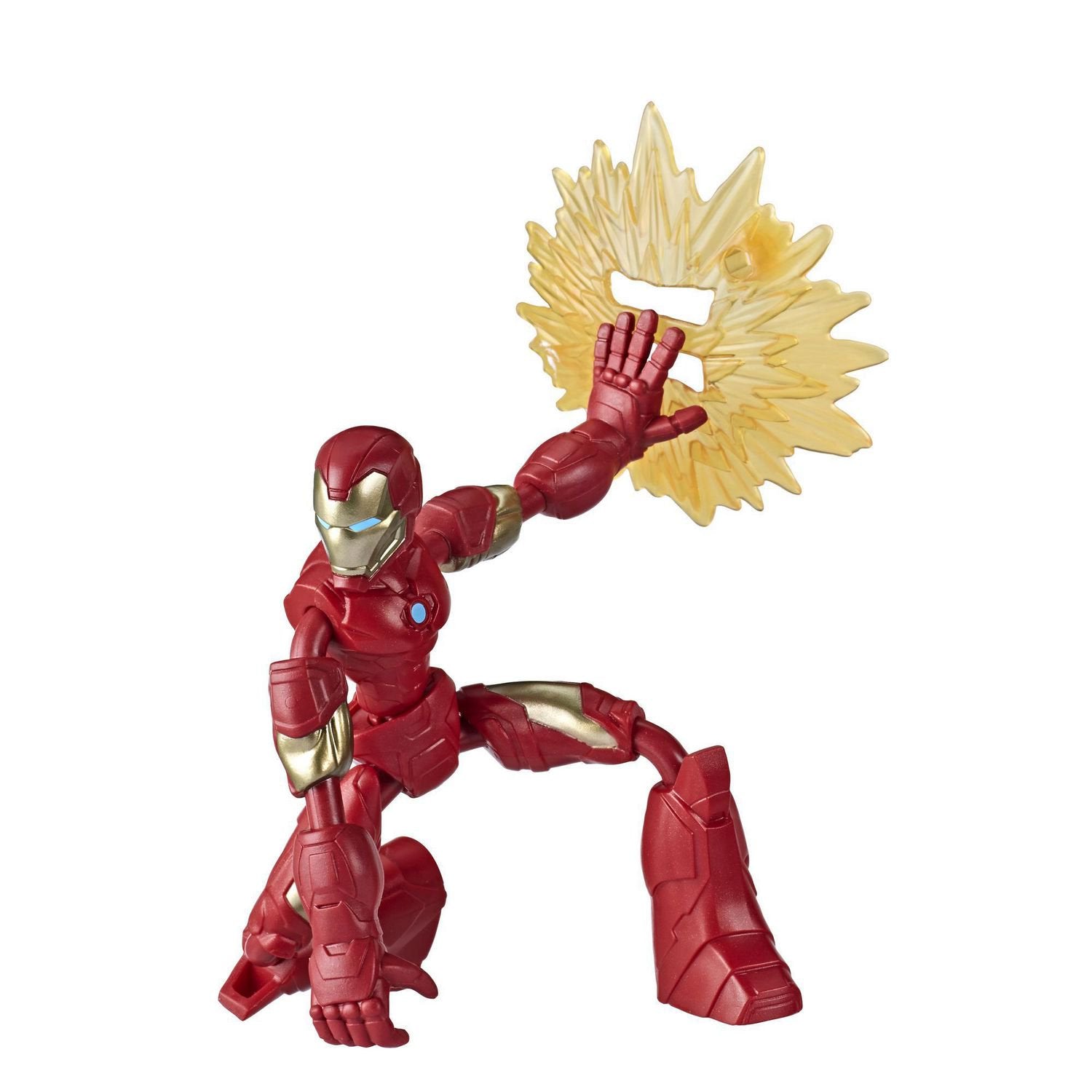 HASBRO AVENGERS BEND & FLEX RIDER IRON MAN