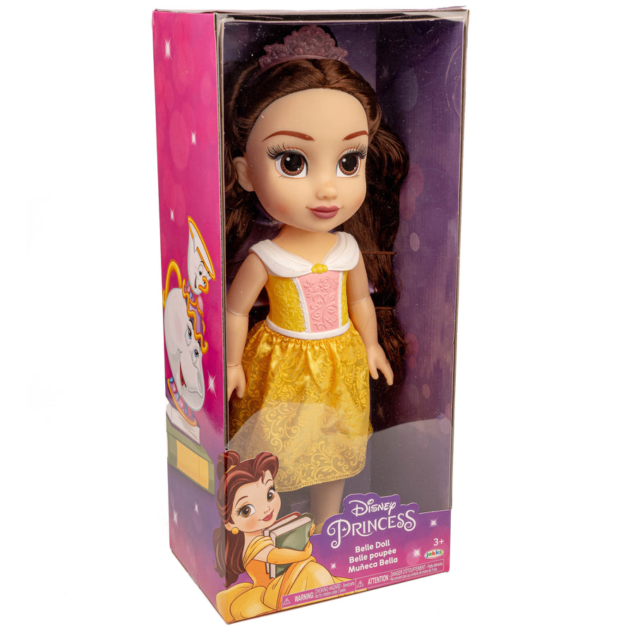 Jakks Pacific Cartoon Animation: Disney - Disney Princess Toddler Value Doll - Belle Doll (15 Inch) (217714)