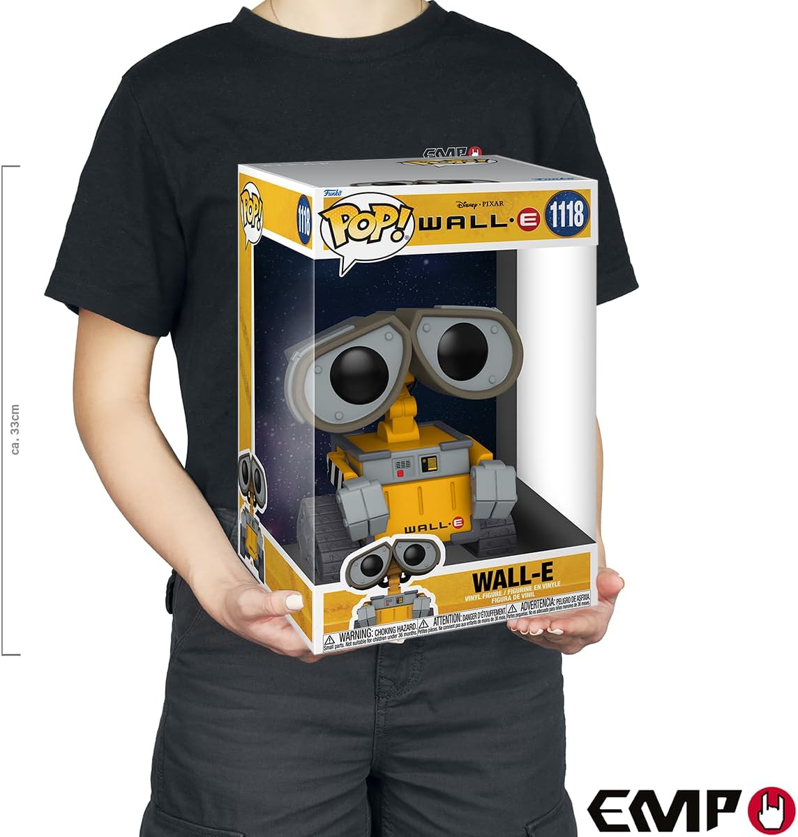 Funko Pop! Jumbo Cartoon Animation: Disney Pixar - Wall-E #1118