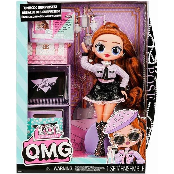 L.O.L. Surprise! LOL Surprise OMG Pose Fashion Doll with Multiple Surprises and Fabulous Accessories