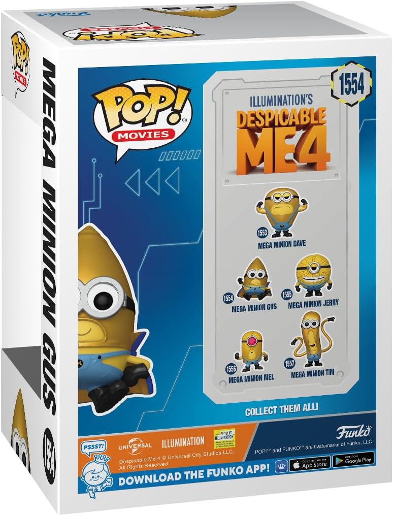 Funko Pop! Movies Despicable Me 4 - Mega Minion Gus