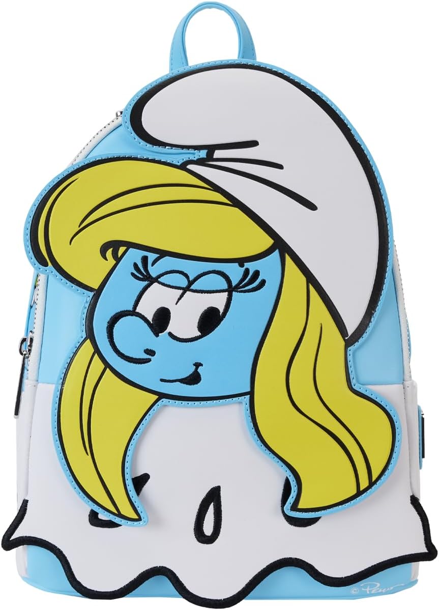 Funko Loungefly Cartoon Animation: The Smurfs Smurfette Cosplay Mini Backpack