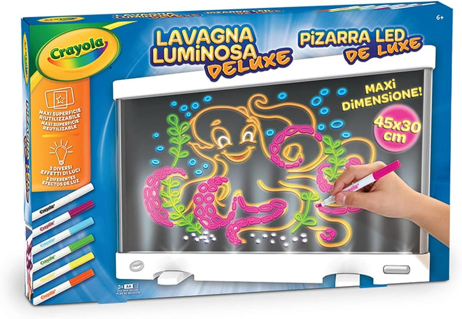 CRAYOLA Deluxe Maxi Surface Super Erasable Whiteboard for Colouring