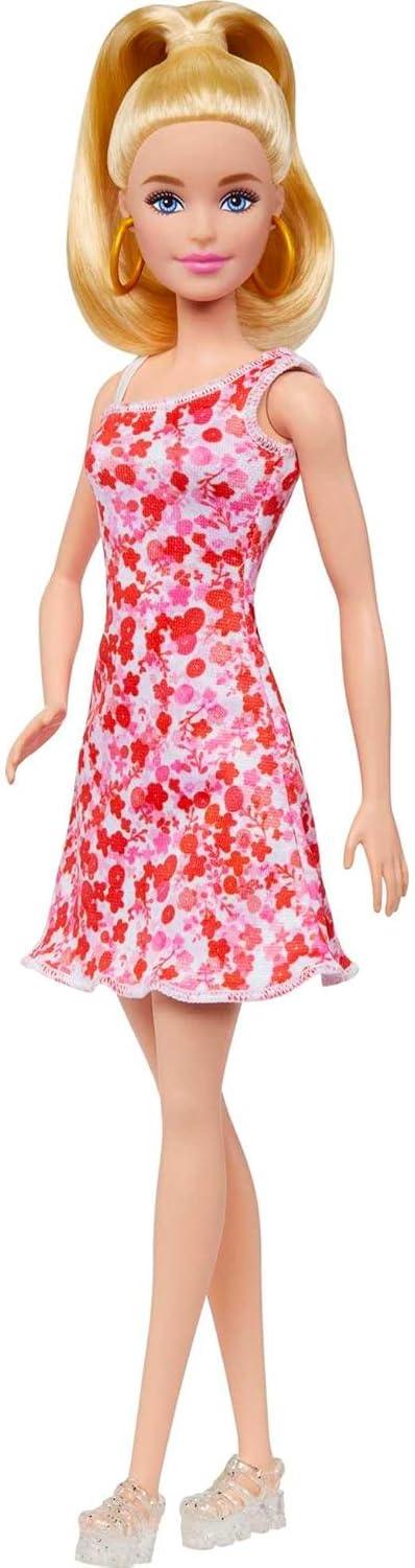 Barbie Fashionistas Doll #208: Barbie Doll With Down Syndrome Wearing Floral Dress - Official Barbie Toy BumbleToys Barbie Fashionistas Doll #208: Barbie Doll With Down Syndrome Wearing Floral Dress - Official Barbie Toy BumbleToys
