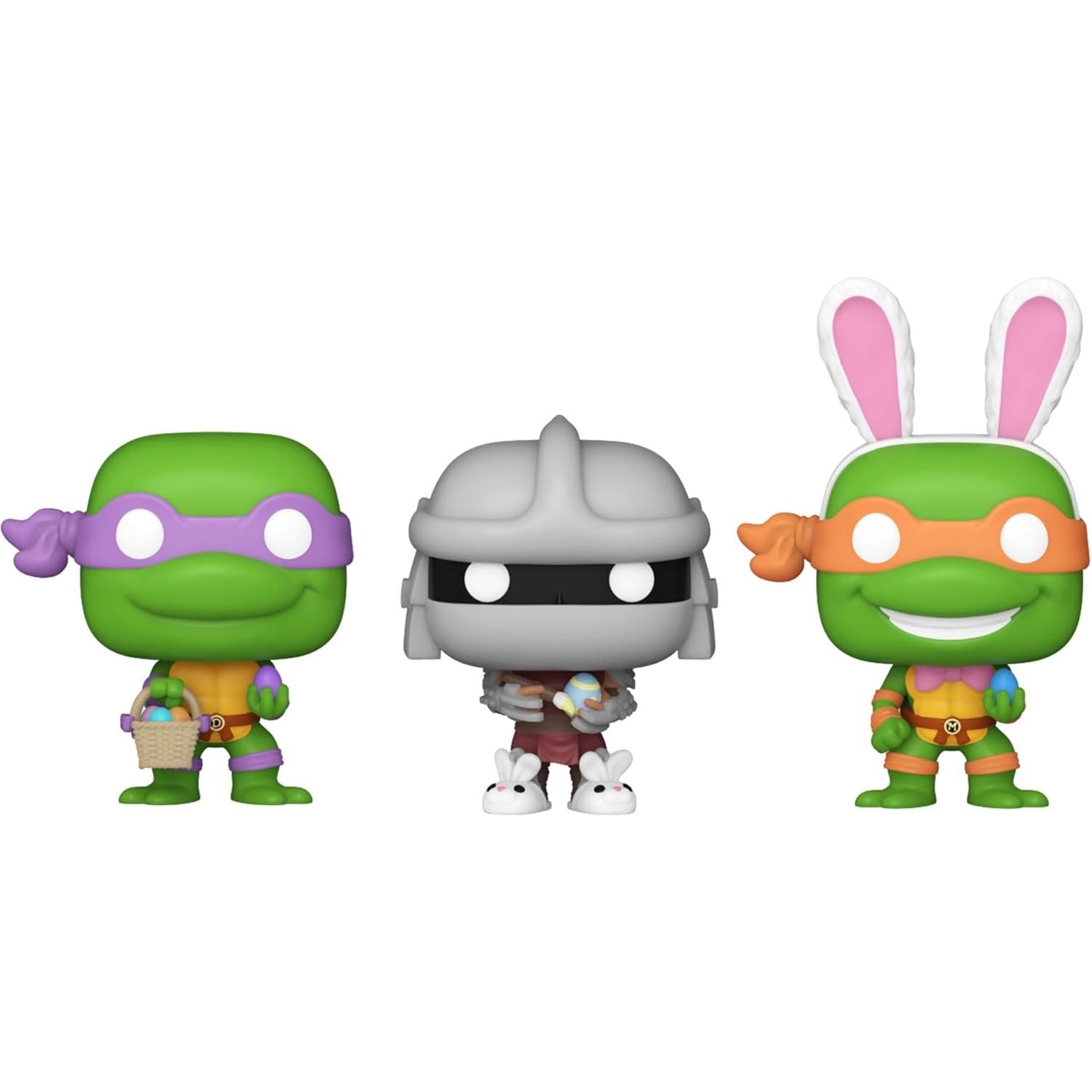 Funko Pocket Pop!: Teenage Mutant Ninja Turtles - Easter Donatello, Shredder, & Michelangelo 3-Pack
