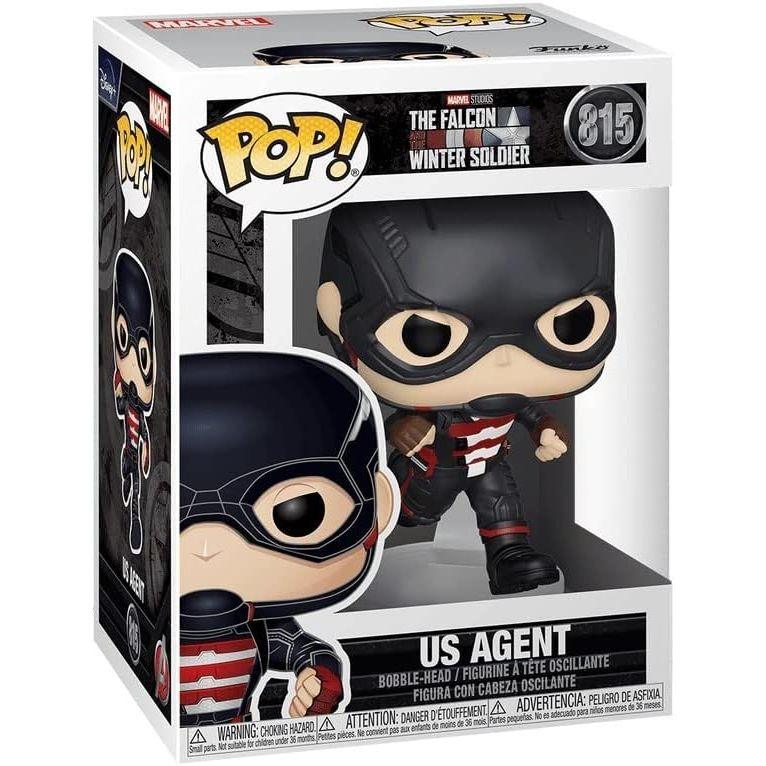 Funko Pop Marvel Falcon and The Winter Soldier - U.S. Agent - BumbleToys - 18+, Action Figures, Boys, Funko, Marvel, Winter Soldier