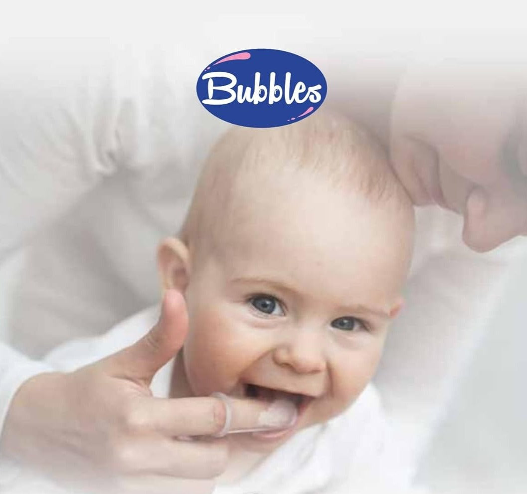 Bubbles silicon toothbrush For baby