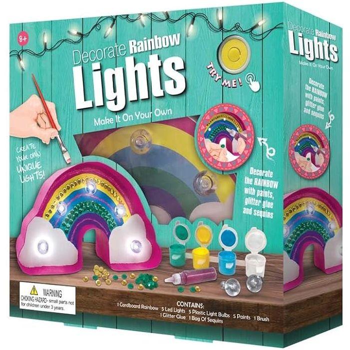 مجموعة مصابيح LED لتزيين منزلك من Sew Star - قوس قزح SS-19-045، 8+