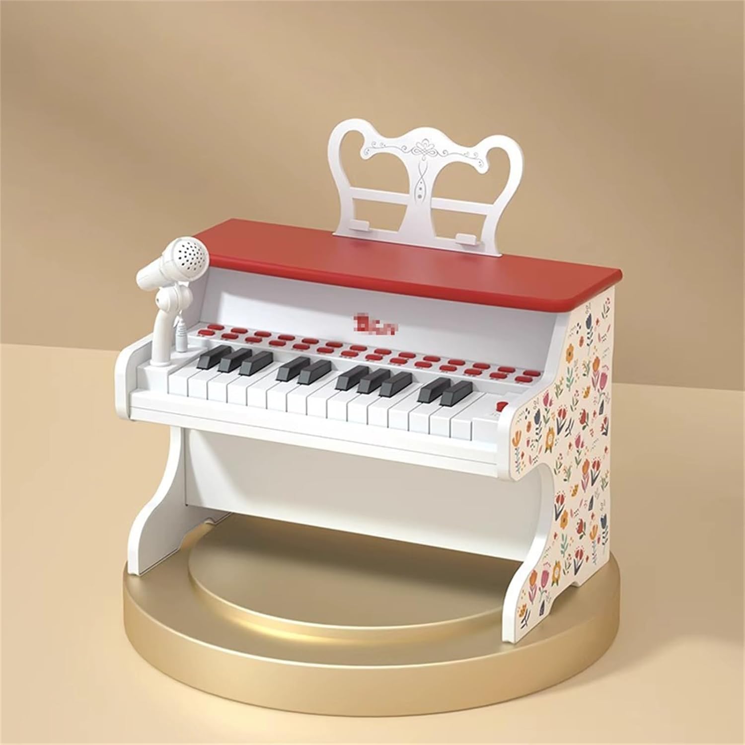 Baoli Kids 24-Key Classical Piano with Microphone for Music Learning AST552