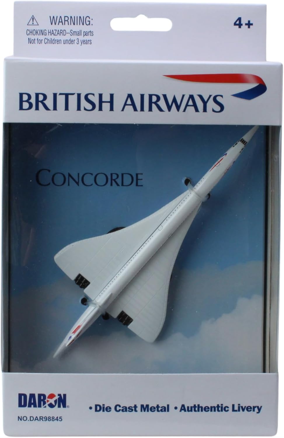 Daron Worldwide Trading British Airways Concorde Single Plane DAR98845