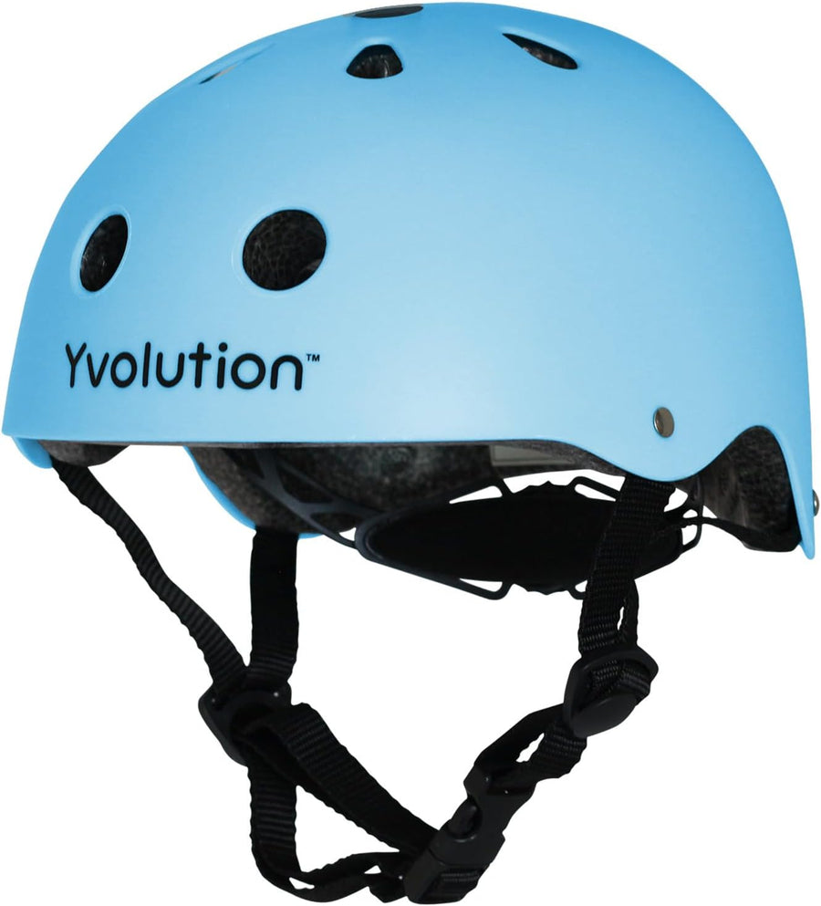 Yvolution Kids Safety Helmet Small – Blue