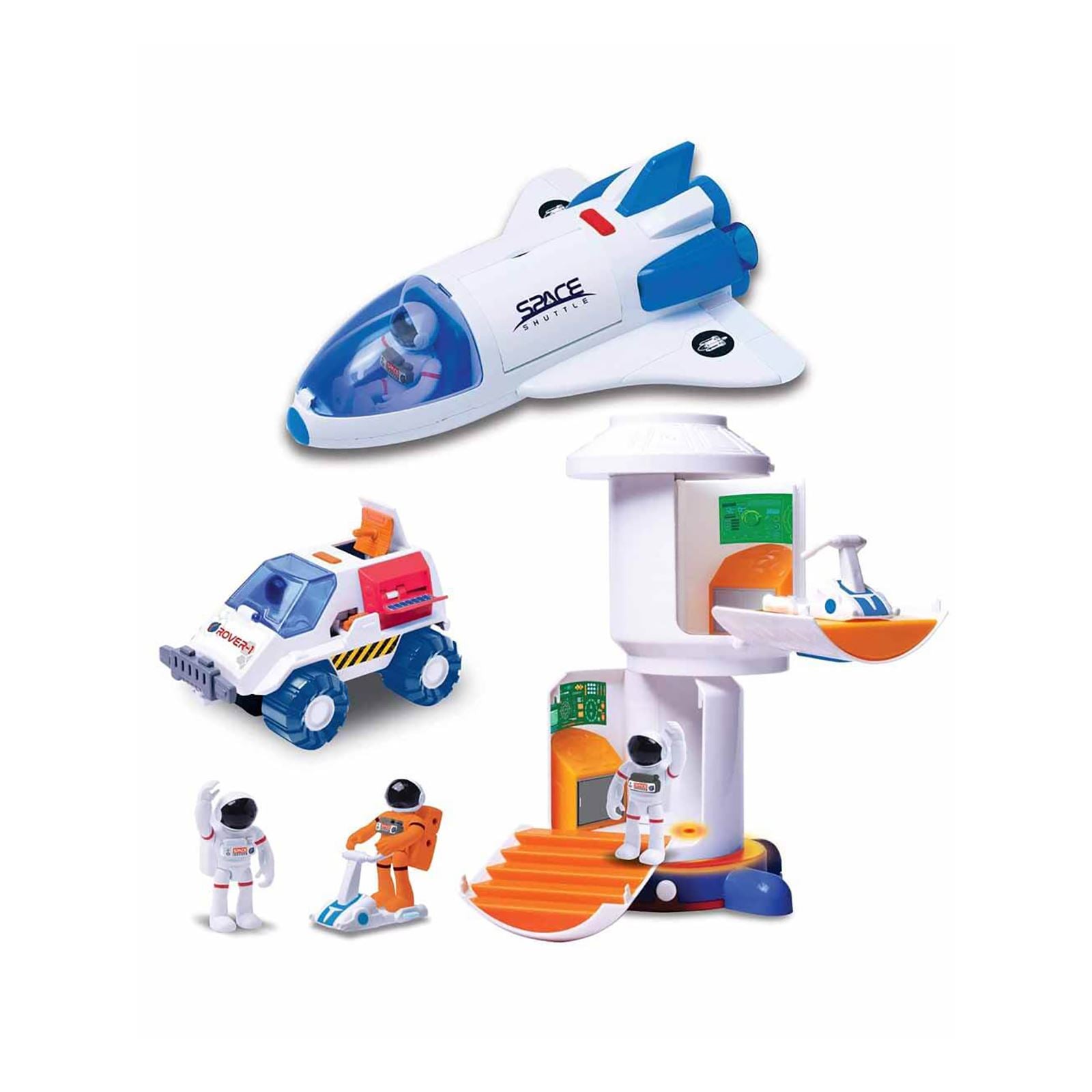 Playmind Astro Venture Space Set White 63115