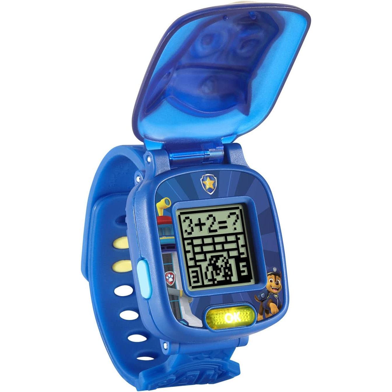 VTech PAW Patrol Learning Pup Watch, Chase - BumbleToys - 5-7 Years, Kids, Paw Patrol, Pre-Order, Watch