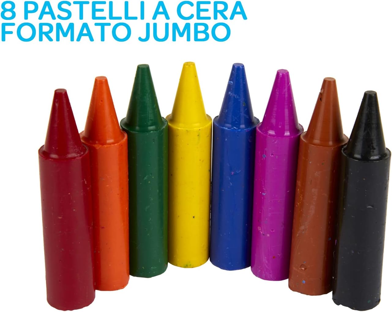 Crayola Maxi Wax Jumbo Crayons 8 Assorted Colors