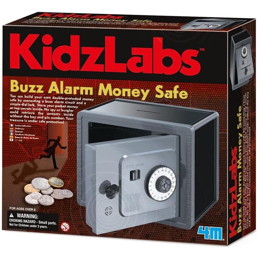 4M KidzLabs - جهاز إنذار Buzz Alarm الآمن للأموال