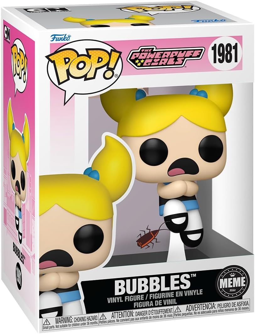 Funko Pop! Cartoon Animation: Cartoon Network - The Powerpuff Girls - Bubbles #1981