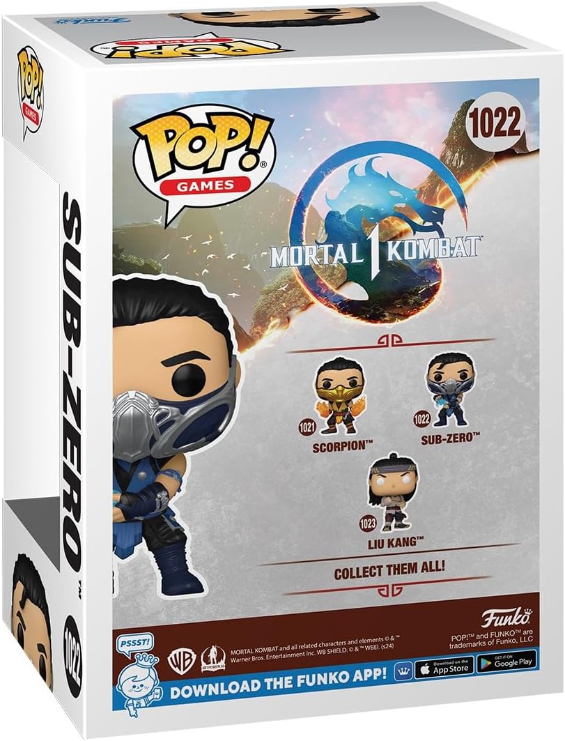 Funko Pop! Games Mortal Kombat 1 - Sub-Zero