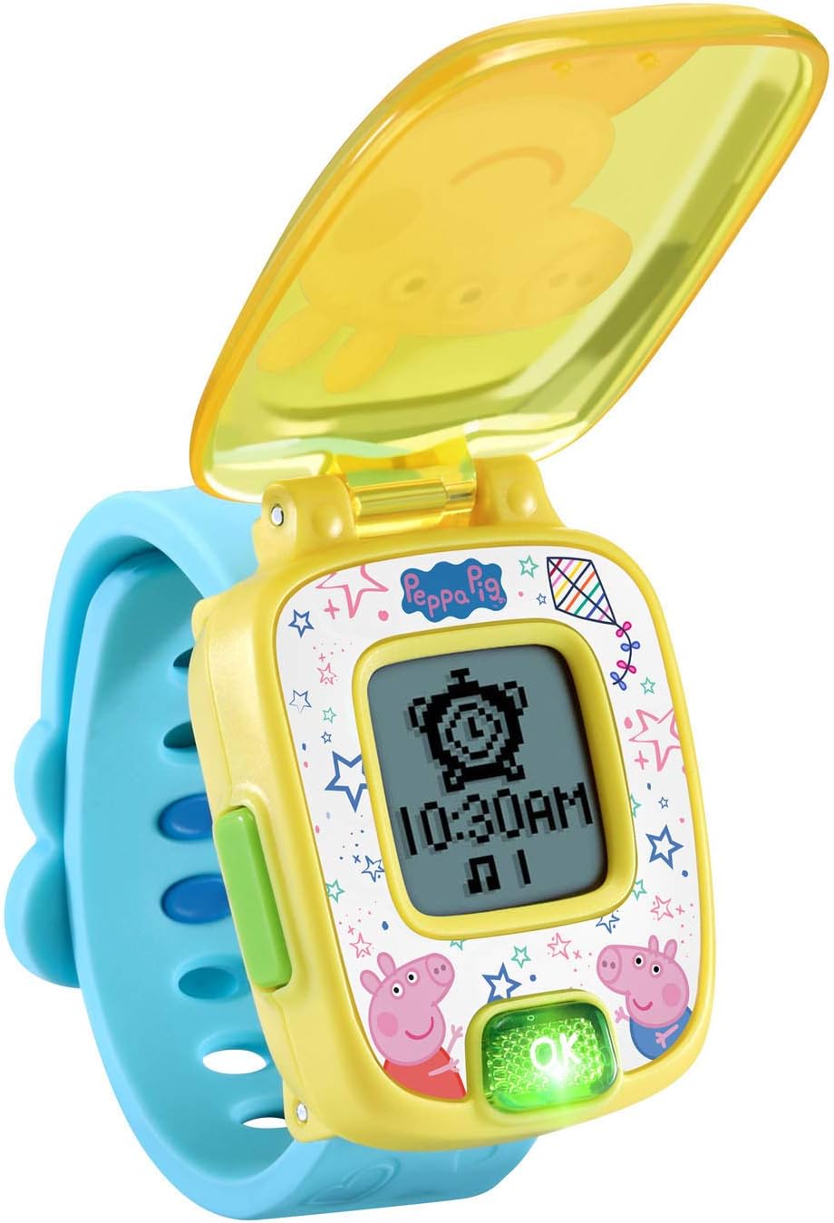 ساعة تعليمية من VTech Peppa Pig باللون الأزرق