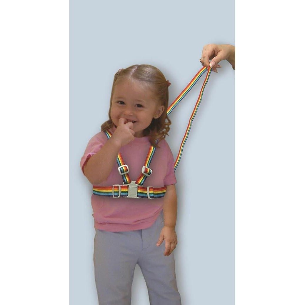 Dreambaby F203 Safety Harness & Reins - Rainbow 18+ months