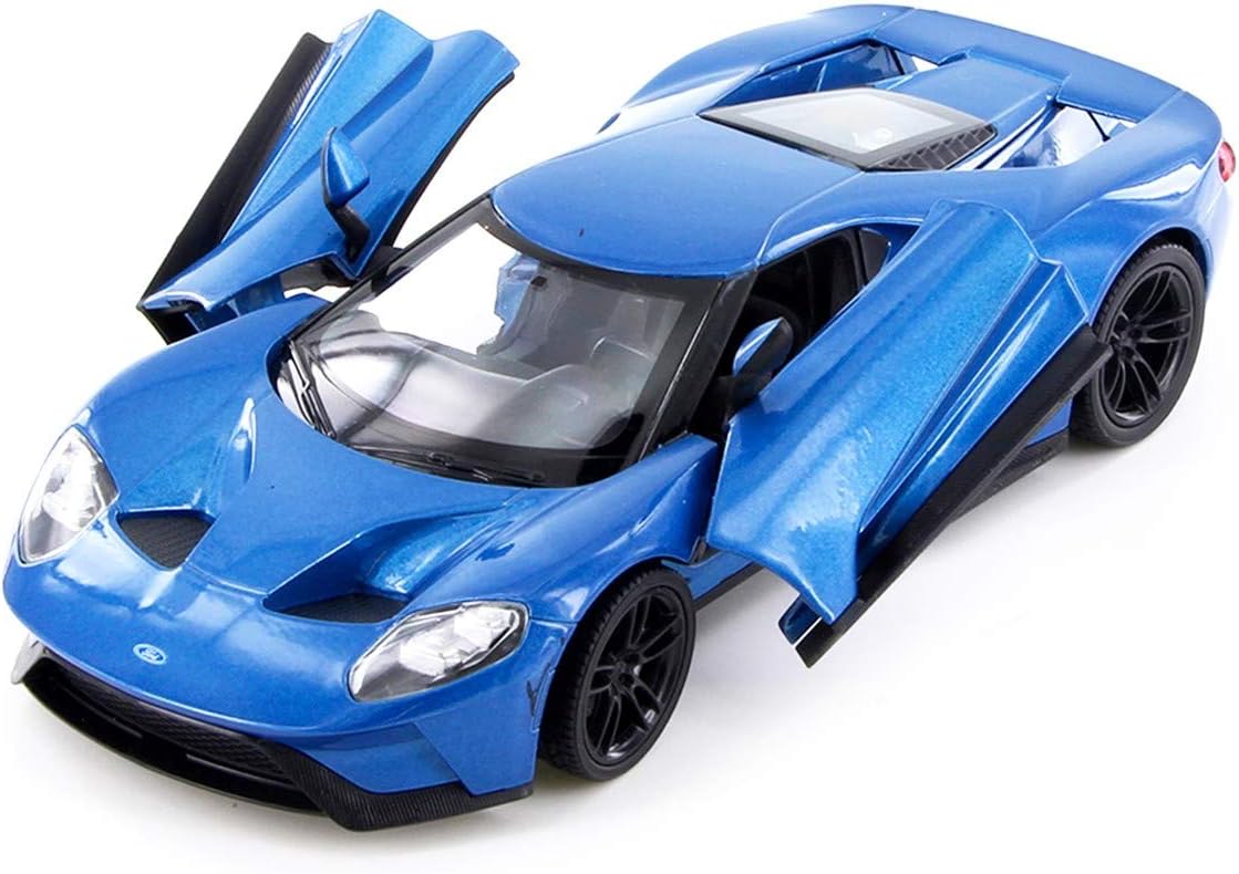 Welly Nex Die-Cast Metal Model Car 1:24- 2017 Ford Gt (Colors May Vary)