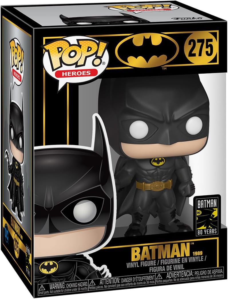 Funko Pop! Super Heroes Dc Batman 80th Anniversary - Batman (1989)