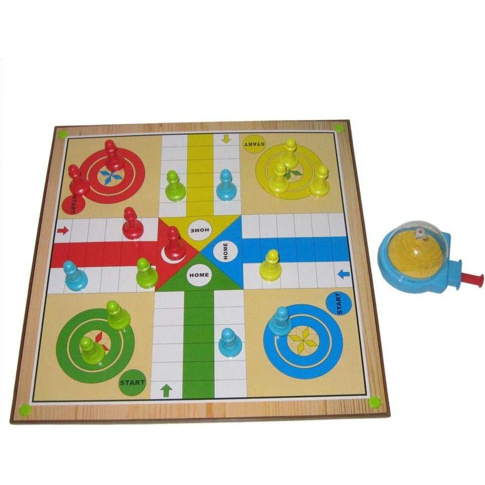 Snakes and ladders & Ludo 38x38 cm for four players