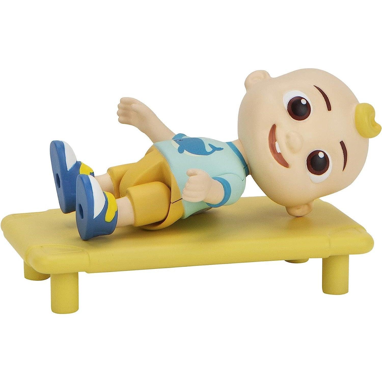 CoComelon School Time Deluxe Playtime Set - JJ, Bella, Ms. Appleberry The Teacher and 5 Accessories (Table, Cot, Armchair, Easel, Walls) - BumbleToys - 0-24 Months, Action Figures, Boys, Cocomelon, OXE, Pre-Order