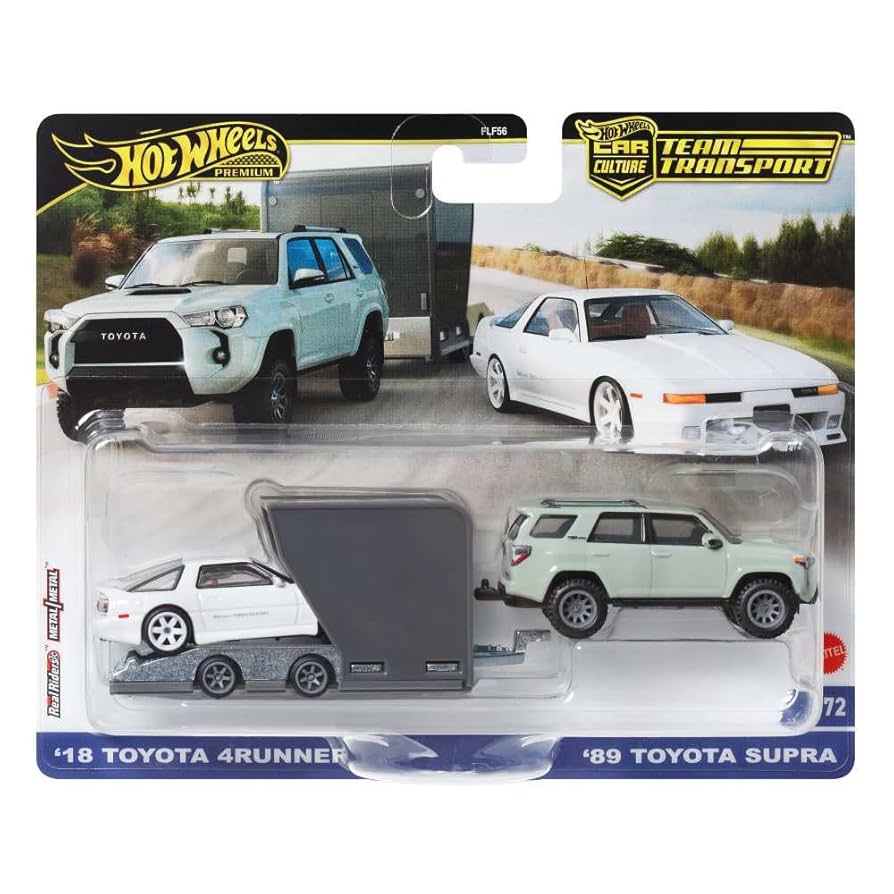 Hot Wheels Premium Car Culture Team Transport - '89 Toyota Supra