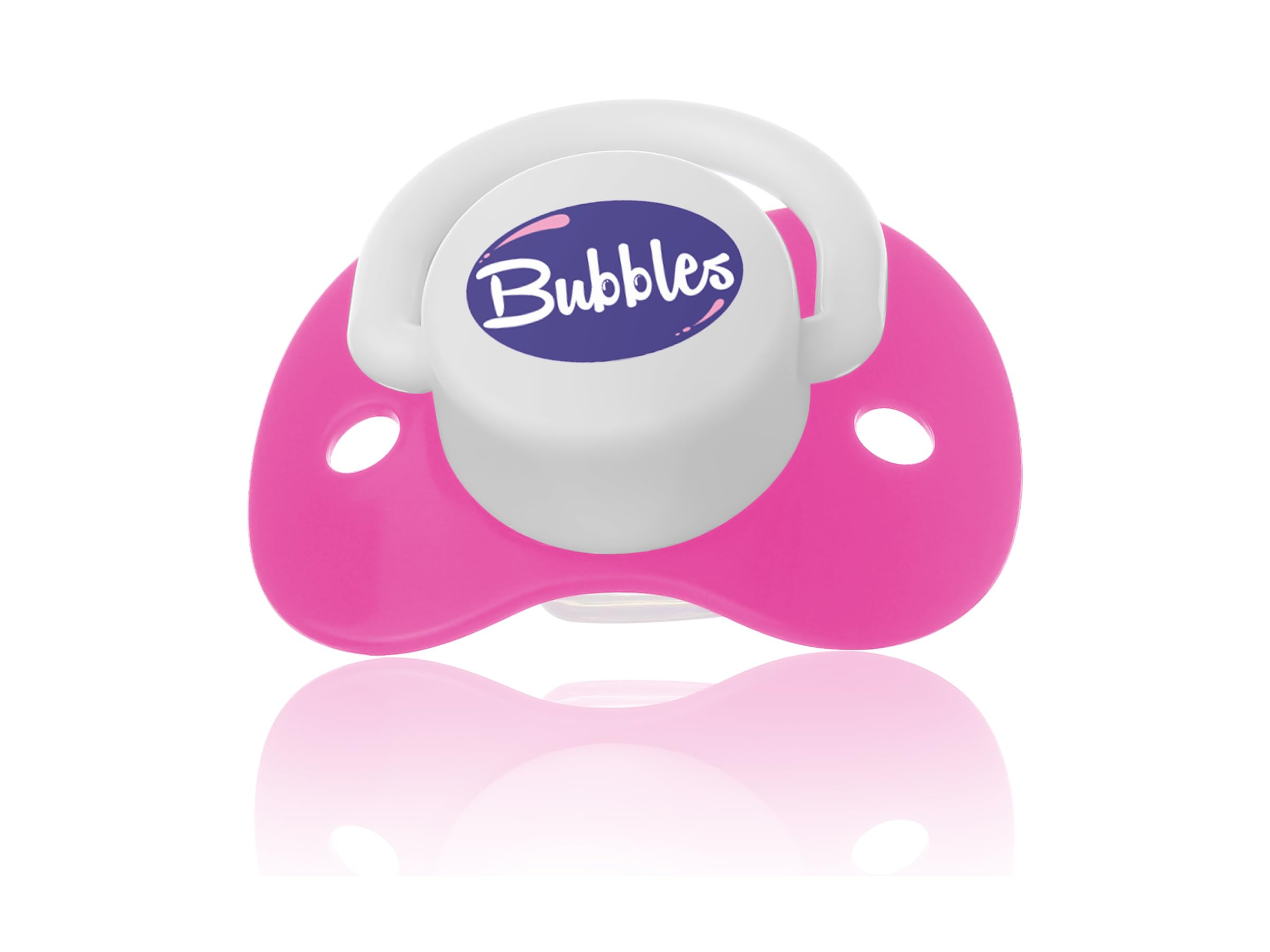 Bubbles Tatinah, Beveled Pacifier Without Chain for +3M - Pink