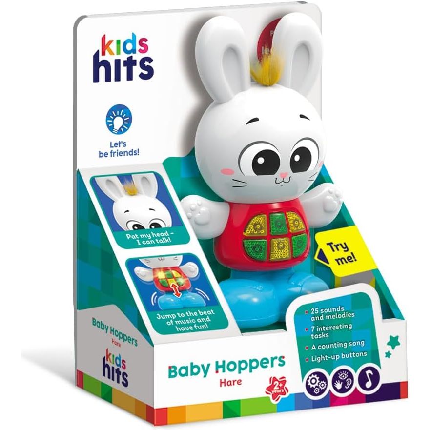 Kids Hits Baby Hoppers Hare Play More,Learn Better!