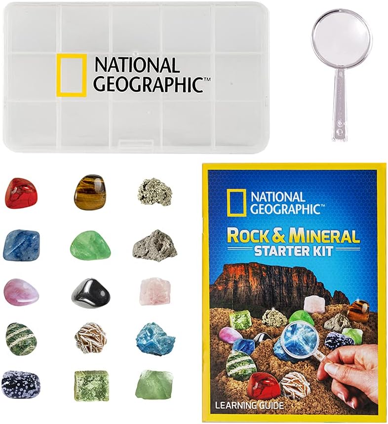 National Geographic - Rock and Mineral Starter Kit - 15pc