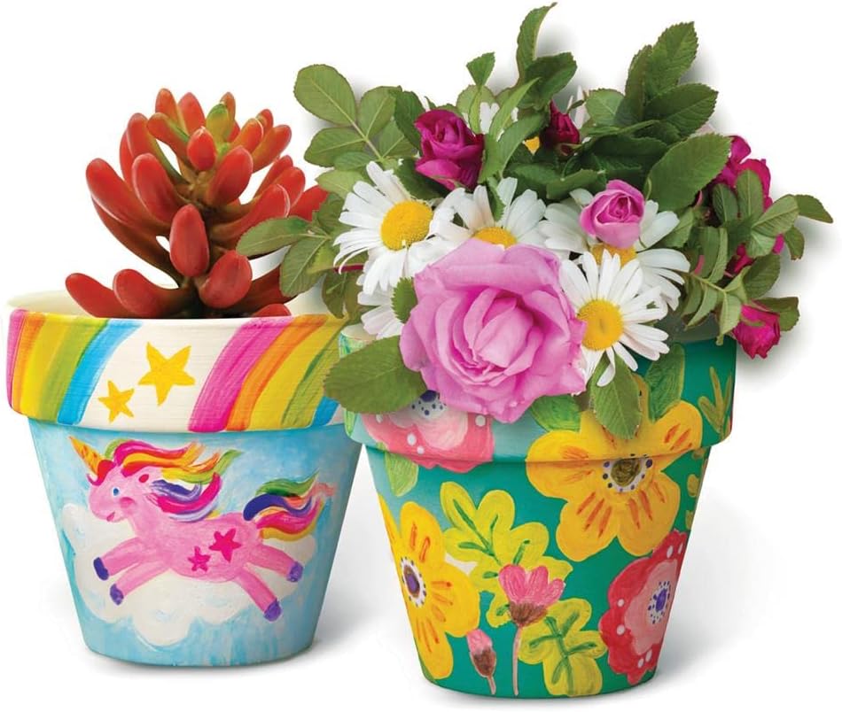 4M - Paint Your Own Teracotta Flower Pots