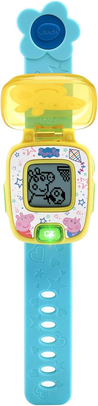 ساعة تعليمية من VTech Peppa Pig باللون الأزرق