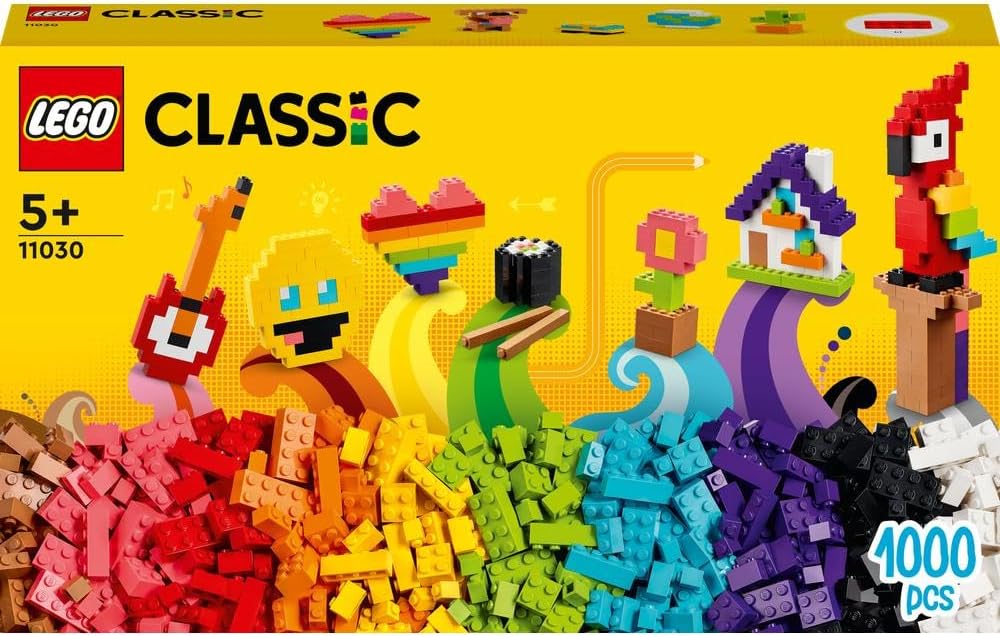 LEGO® Classic Lots of Bricks 11030 Building Toy Set (1,000 Pieces)