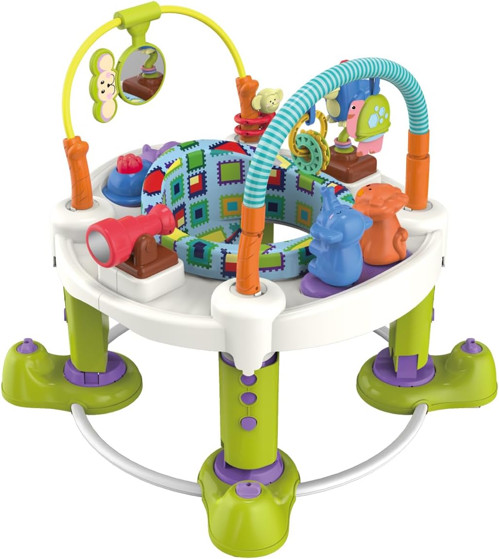 4-in-1 Infant Activity Center Jumper Converts to Tummy Time