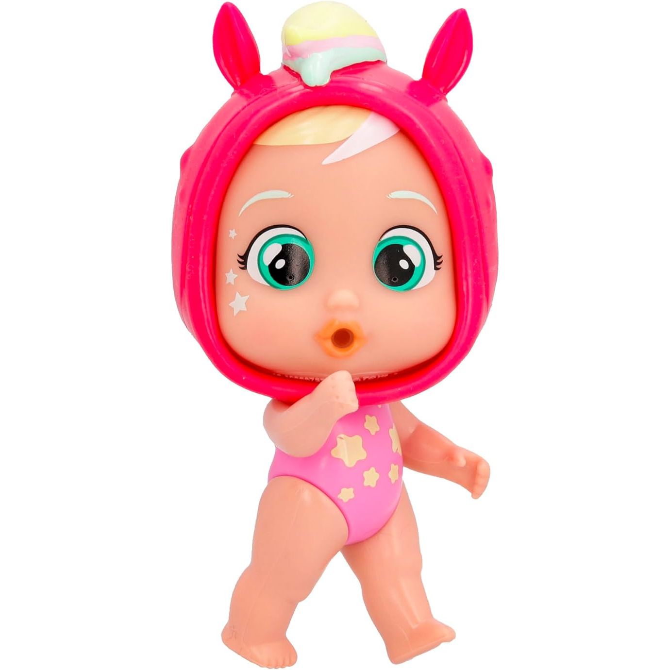 Cry Babies Magic Tears Talent Babies, Hannah - 6+ Surprises, Accessories, Great Gift for Kids Ages 3+