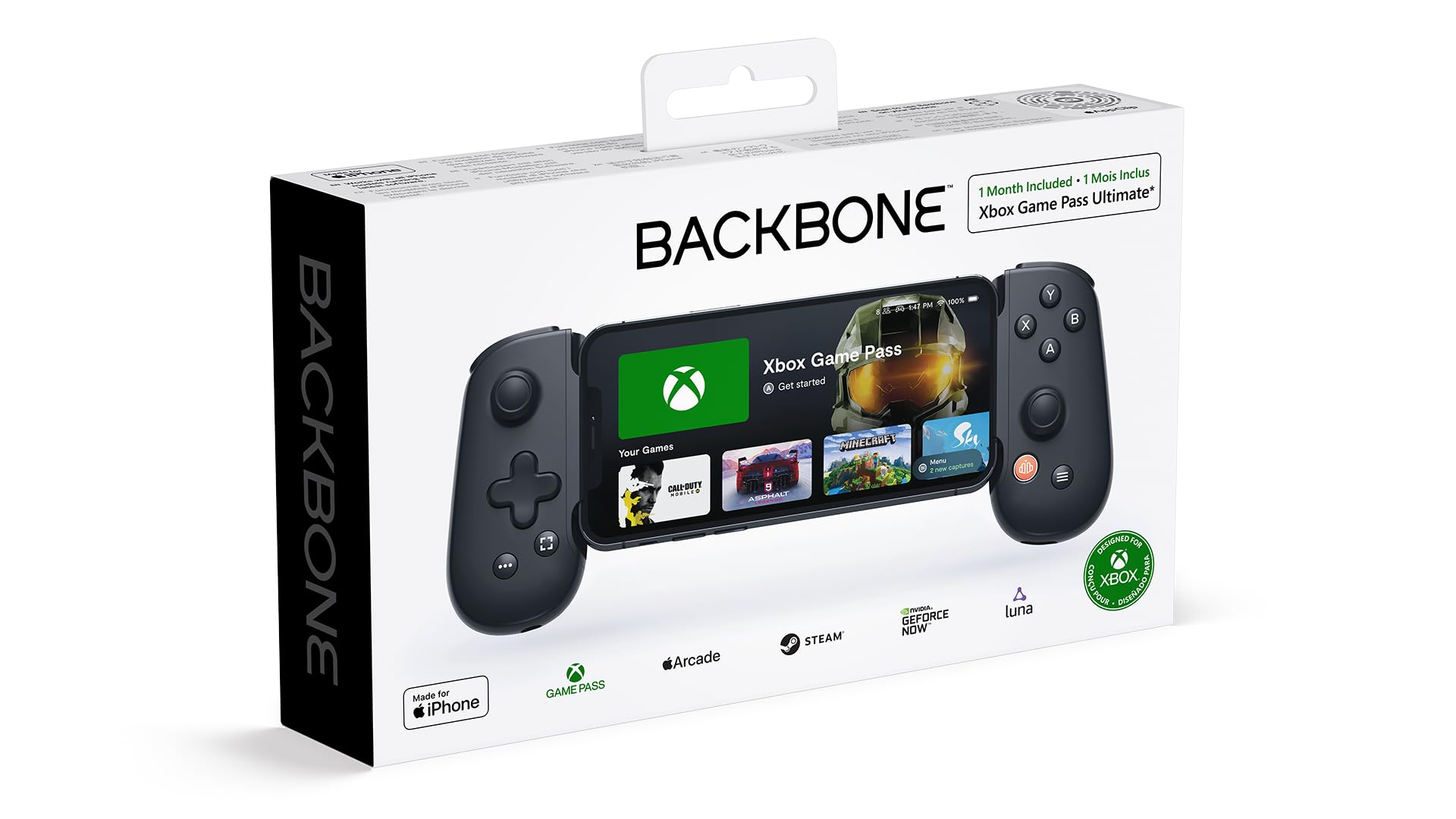 BACKBONE One Mobile Gaming Controller for Android and iPhone 15/16 Series (USB-C) - 2nd Gen