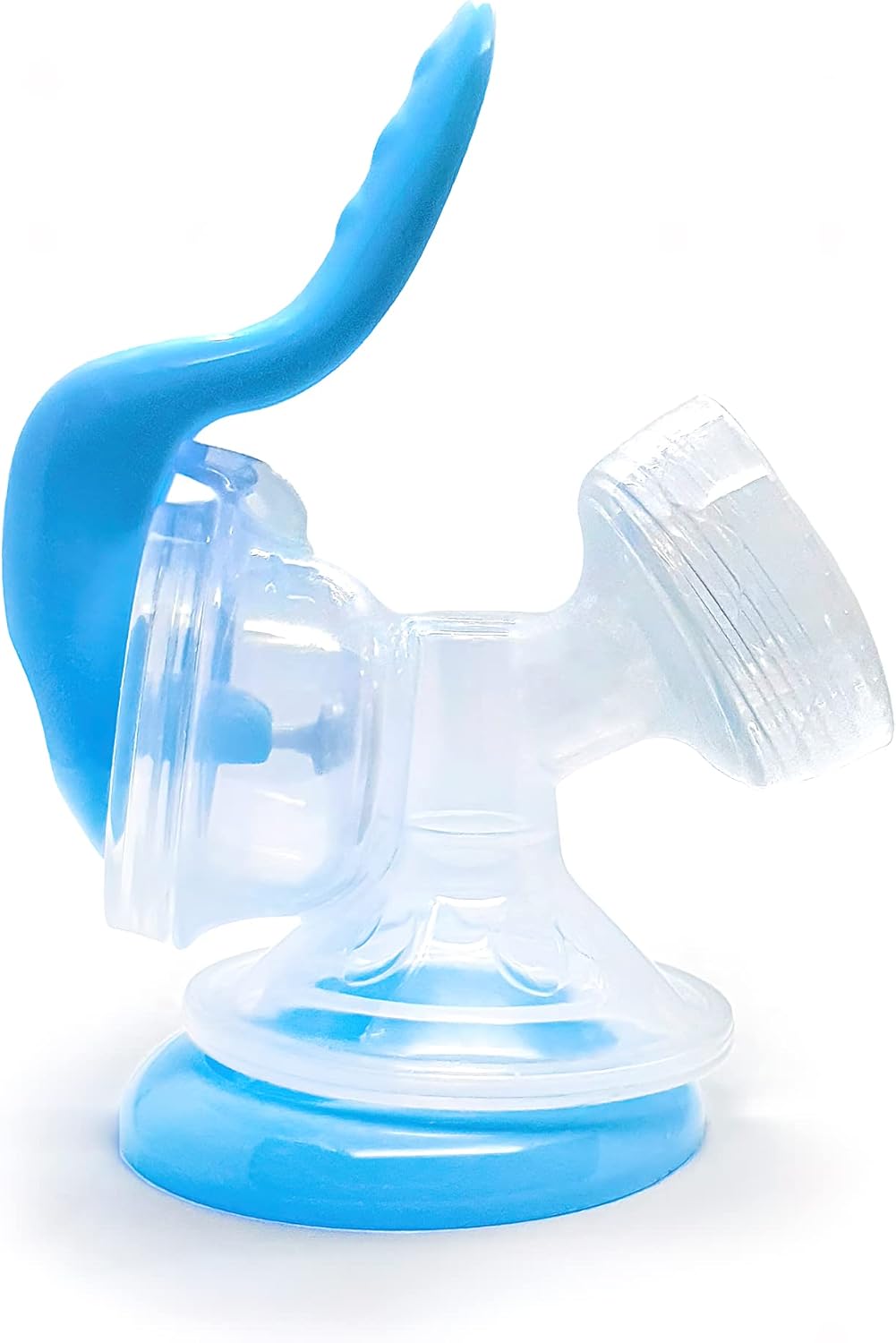 Bubbles manual breast pump - light blue