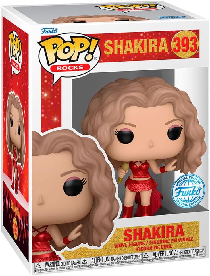 Funko Pop! Music: Rock - Shakira Super Bowl Halftime Show (Live Show) #393