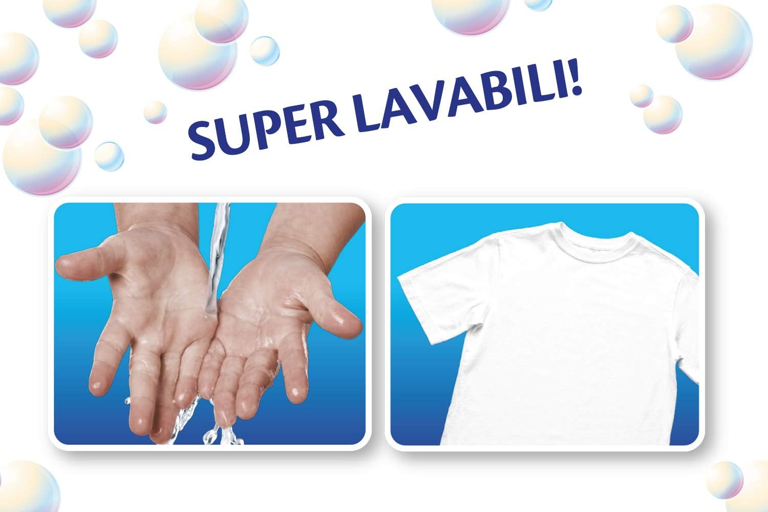 Crayola 12 washable fibre-tip pens with maxi tip made of super strong fibres