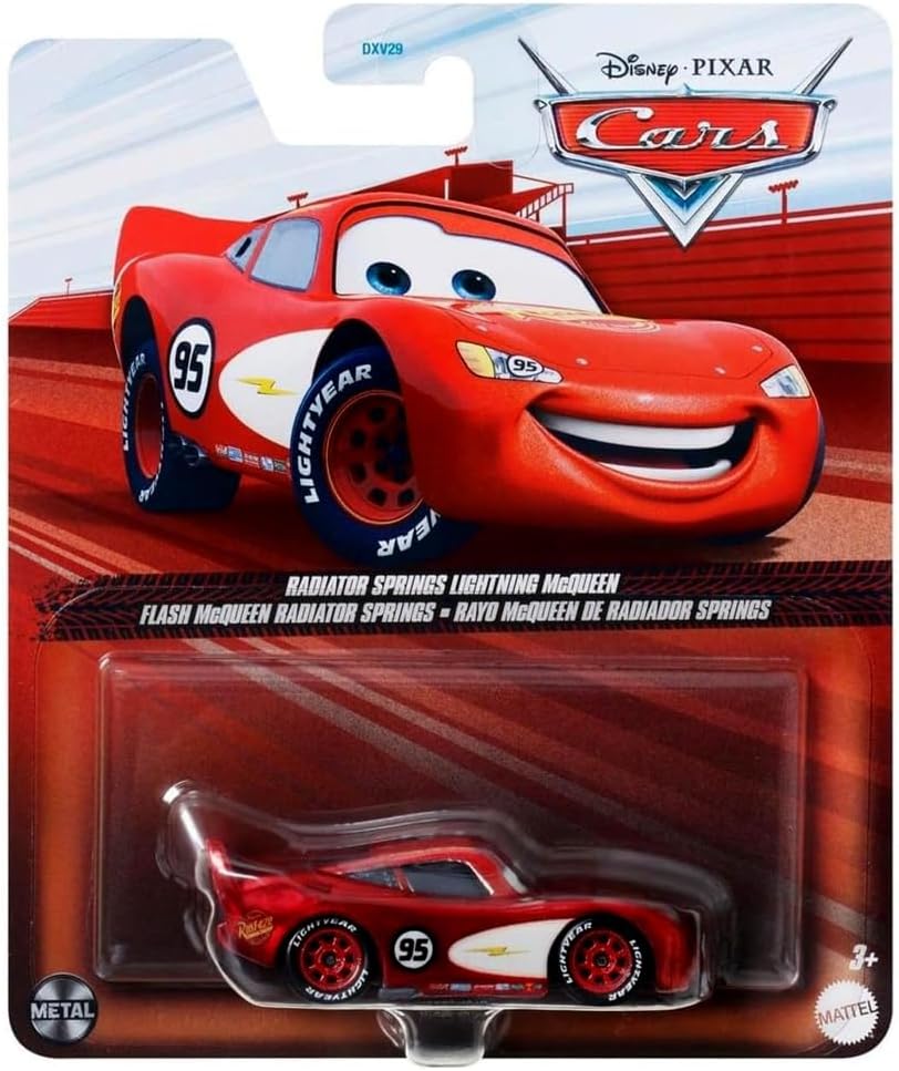 Mattel Disney Pixar Cars Metal Series 1:55 Scale -  Radiator Springs Lightning McQueen