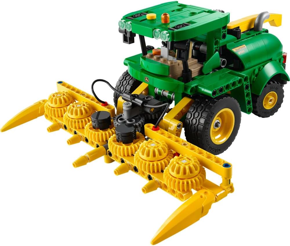 LEGO 42168 Technic John Deere 9700 Forage Harvester, Tractor Toy for Kids, Farm Set, Vehicle Model Building Kit with Realistic Functions for Imaginative Play, Gift for Boys and Girls Aged 9