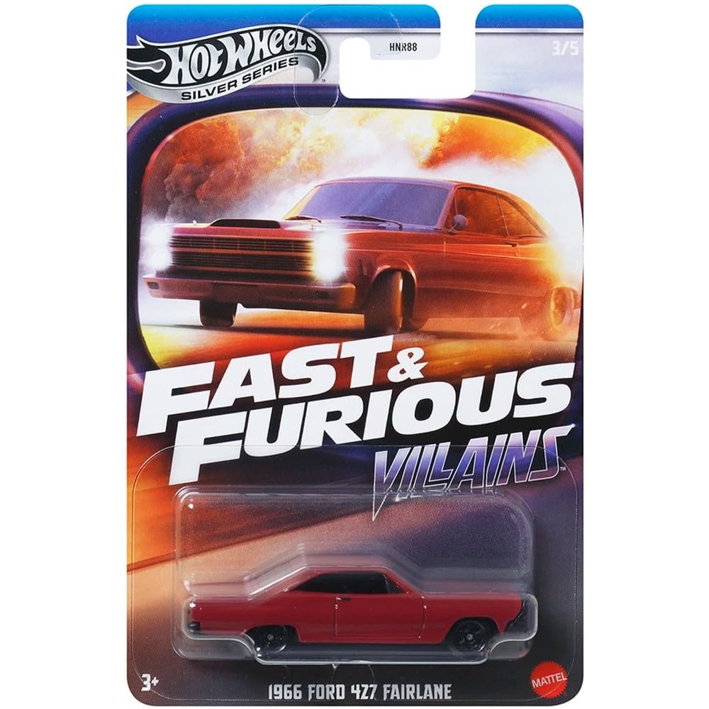 Hot Wheels Silver Series Fast & furious Villains - 1966 Ford 427 Fairlane