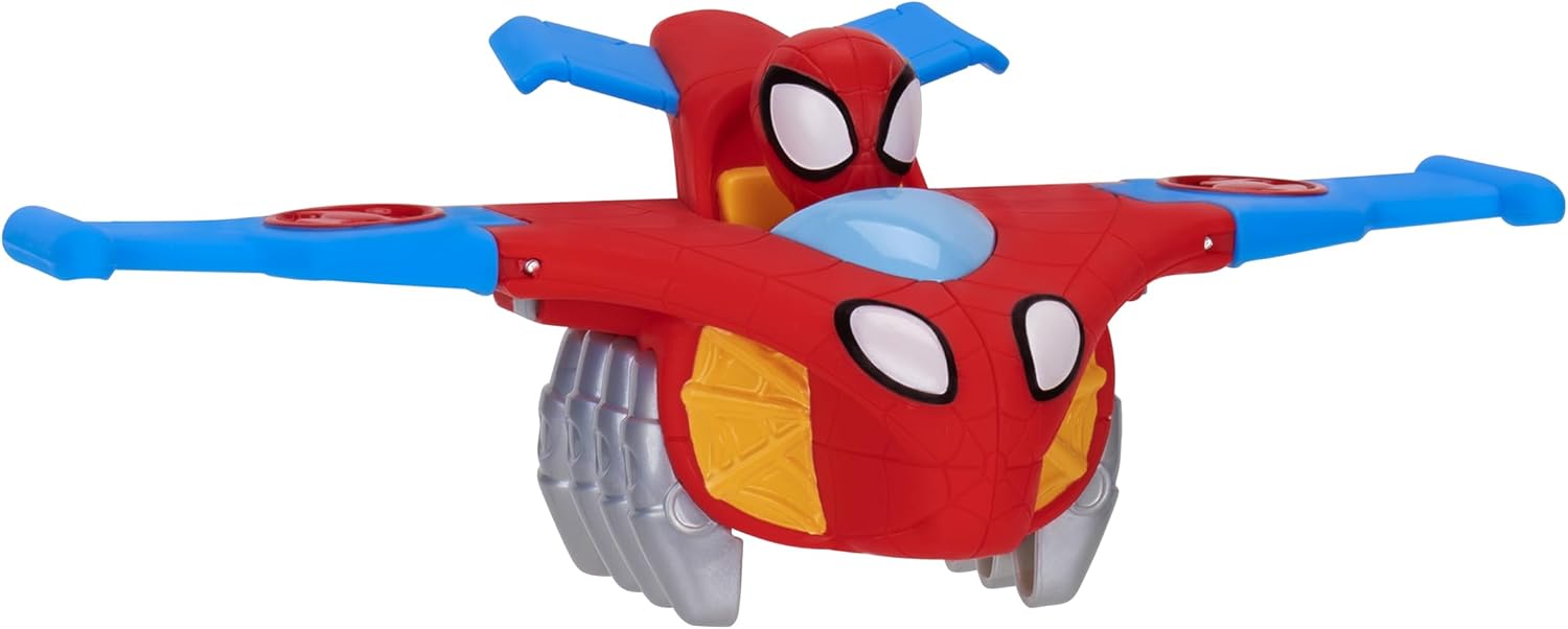 Jazwares - Spidey & His Amazing Friends Team Up - Hulk Smash Tank & Spidey Glider Jet