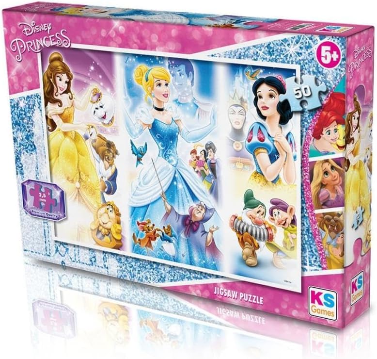 KS Games Kids Puzzle Disney Princess 50 Pieces